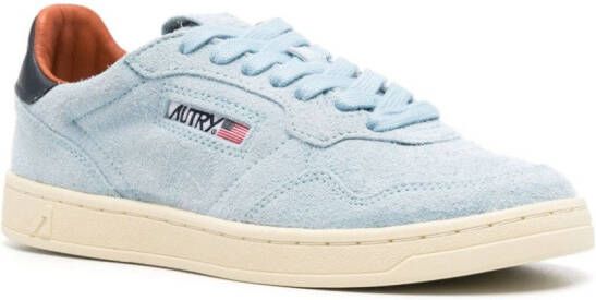 Autry Medalist Low suède sneakers Blauw