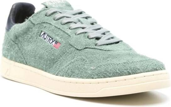 Autry Medalist Low suède sneakers Groen