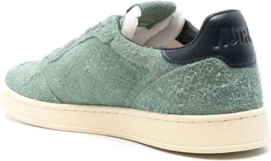 Autry Medalist Low suède sneakers Groen