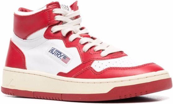 Autry Medalist mid-top sneakers Wit