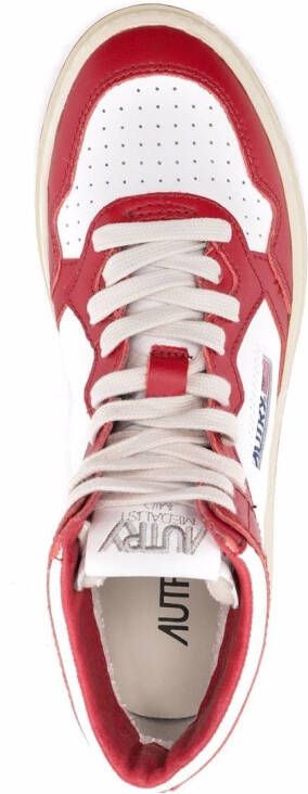 Autry Medalist mid-top sneakers Wit