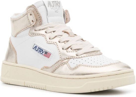 Autry Medalist mid-top sneakers Wit