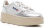Autry Medalist leren sneakers met plateauzool Wit - Thumbnail 2