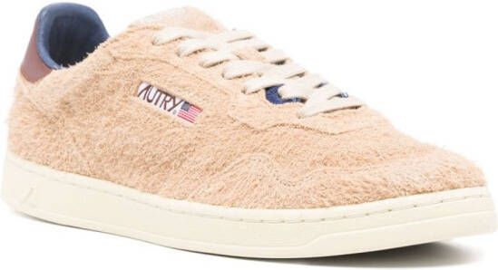 Autry Medalist suède sneakers Beige