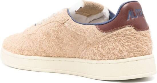 Autry Medalist suède sneakers Beige