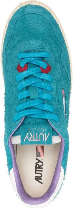 Autry Medalist suède sneakers Blauw