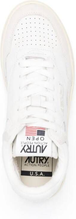 Autry Open high-top sneakers Wit