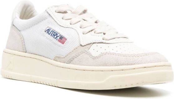 Autry Geperforeerde sneakers Wit