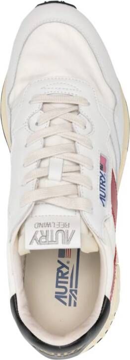 Autry Reelwind leren sneakers Wit