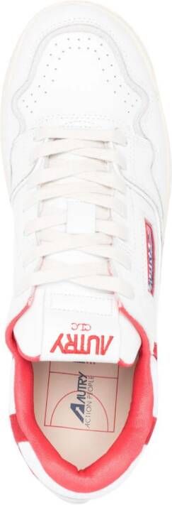 Autry Sneakers met gewatteerde vlak Wit