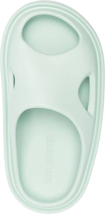 Axel Arigato Magma uitgesneden slippers Groen