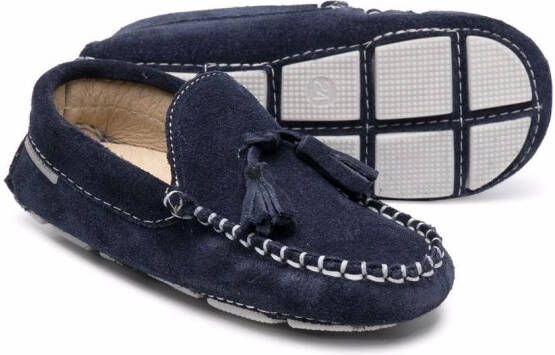 BabyWalker Loafers met kwastje Blauw