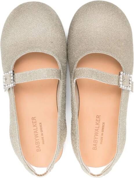 BabyWalker Mary Jane ballerina's Goud