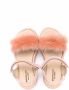 BabyWalker Sandalen met afwerking van imitatiebont Roze - Thumbnail 3