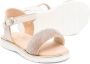 BabyWalker Sandalen verfraaid met kristallen Beige - Thumbnail 2