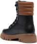 Baldinini Leren combat boots Zwart - Thumbnail 3