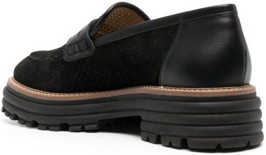 Baldinini Loafers met kralen Zwart