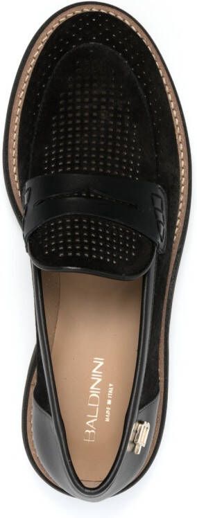 Baldinini Loafers met kralen Zwart