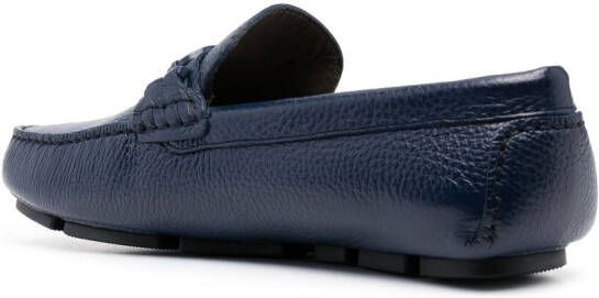 Baldinini Leren loafers Blauw