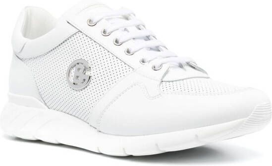 Baldinini Scarpa Uomo Vitello low-top sneakers Wit