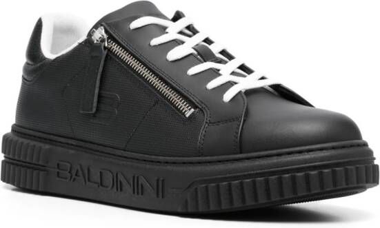 Baldinini Sneakers met logo-reliëf Zwart