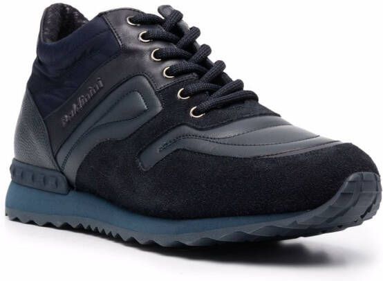 Baldinini Sneakers met logopatch Blauw