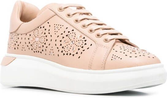 Baldinini Sneakers met uitgesneden detail Roze