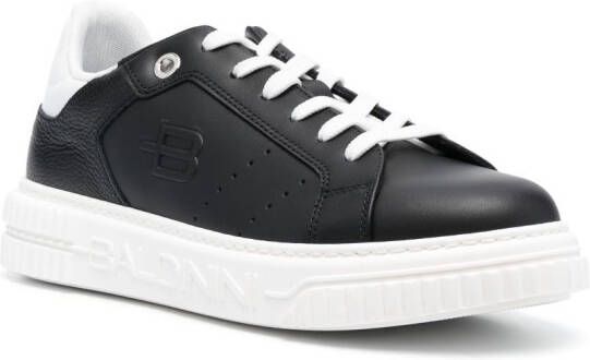 Baldinini Tweekleurige sneakers Zwart