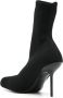 Balenciaga 100mm knitted ankle boots Zwart - Thumbnail 3