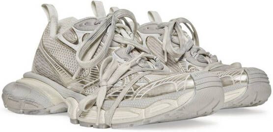 Balenciaga Sneakers met mesh vlak Grijs