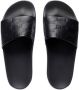 Balenciaga Badslippers met monogram Zwart - Thumbnail 4