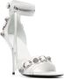 Balenciaga Cagole leren sandalen Wit - Thumbnail 2