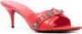 Balenciaga 70 mm Cagole sandalen Rood - Thumbnail 2