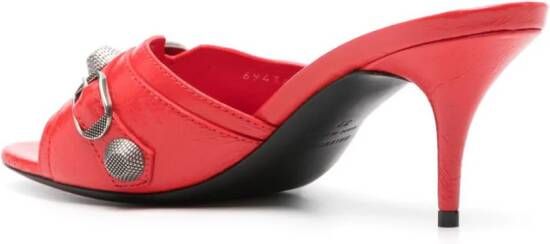 Balenciaga 70 mm Cagole sandalen Rood