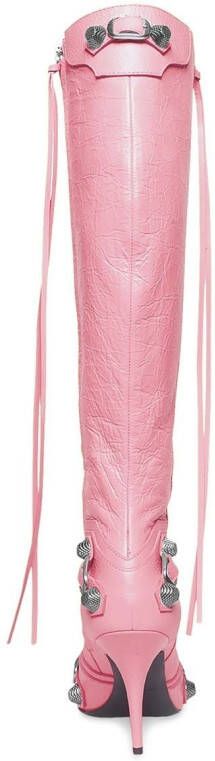 Balenciaga Cagole laarzen met puntige neus Roze