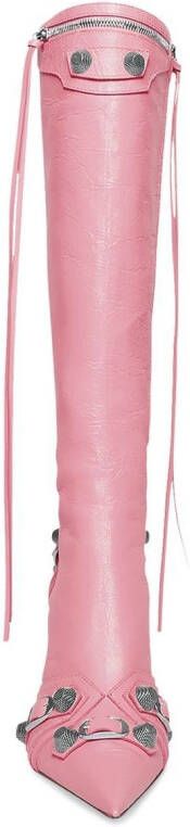 Balenciaga Cagole laarzen met puntige neus Roze