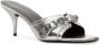 Balenciaga Cagole sandalen met hak Zilver - Thumbnail 2