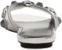 Balenciaga Cagole sandalen met metallic-effect Zilver - Thumbnail 3