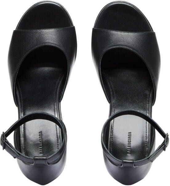 Balenciaga Camden sandalen met plateauzool Zwart