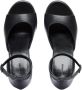Balenciaga Camden sandalen met plateauzool Zwart - Thumbnail 4