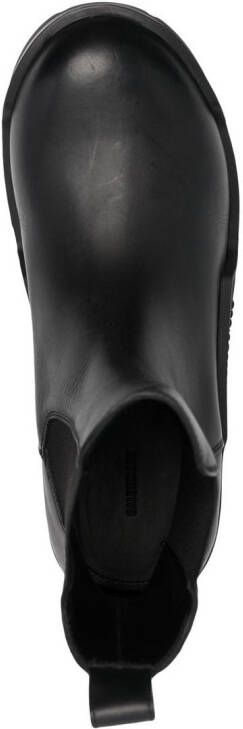 Balenciaga Bulldozer chelsea laarzen met plateauzool Zwart
