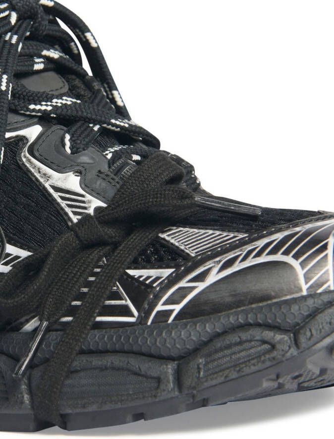 Balenciaga 3XL sneakers met mesh vlak Zwart