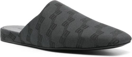 Balenciaga Cozy muiltjes met jacquard Grijs