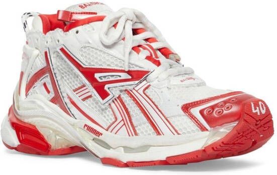 Balenciaga Sneakers met geborduurd logo Wit