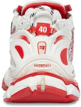 Balenciaga Sneakers met geborduurd logo Wit
