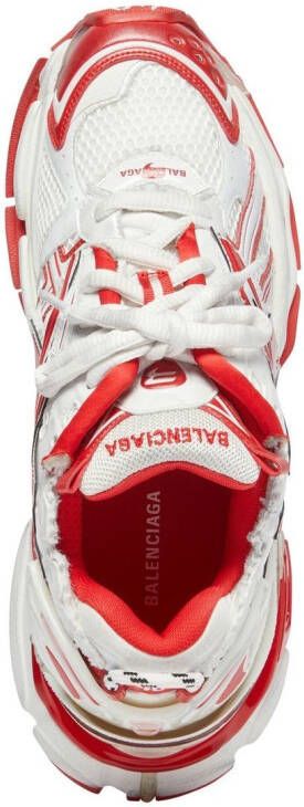 Balenciaga Sneakers met geborduurd logo Wit