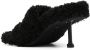Balenciaga Furry sandalen Zwart - Thumbnail 3