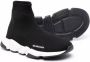 Balenciaga Kids Speed gebreide sneakers Zwart - Thumbnail 2