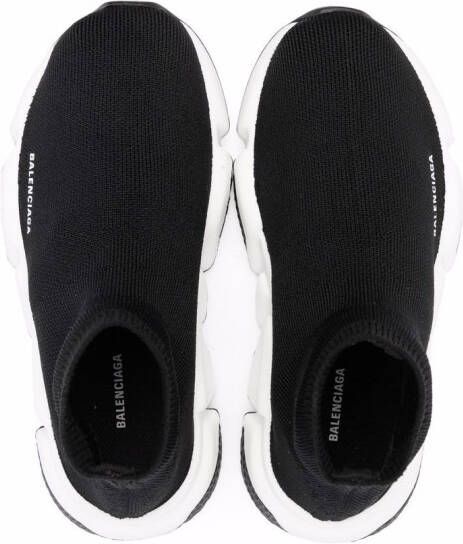 Balenciaga Kids Speed gebreide sneakers Zwart