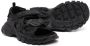 Balenciaga Kids Track sandalen met klittenband Zwart - Thumbnail 2